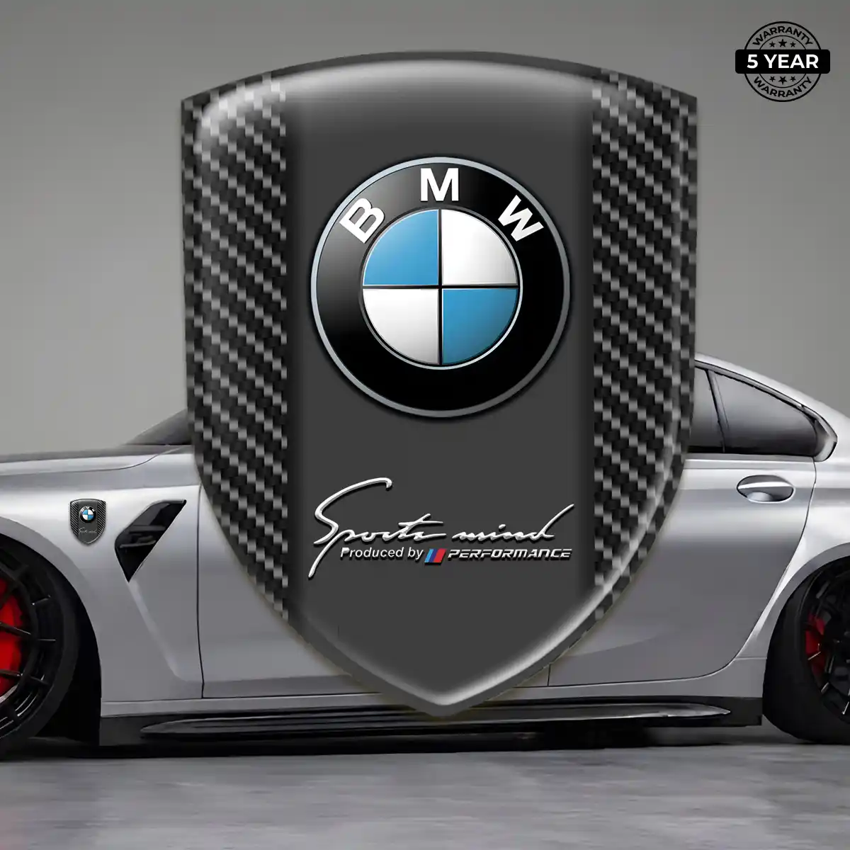 BMW Car Badge Sticker Signature Grade