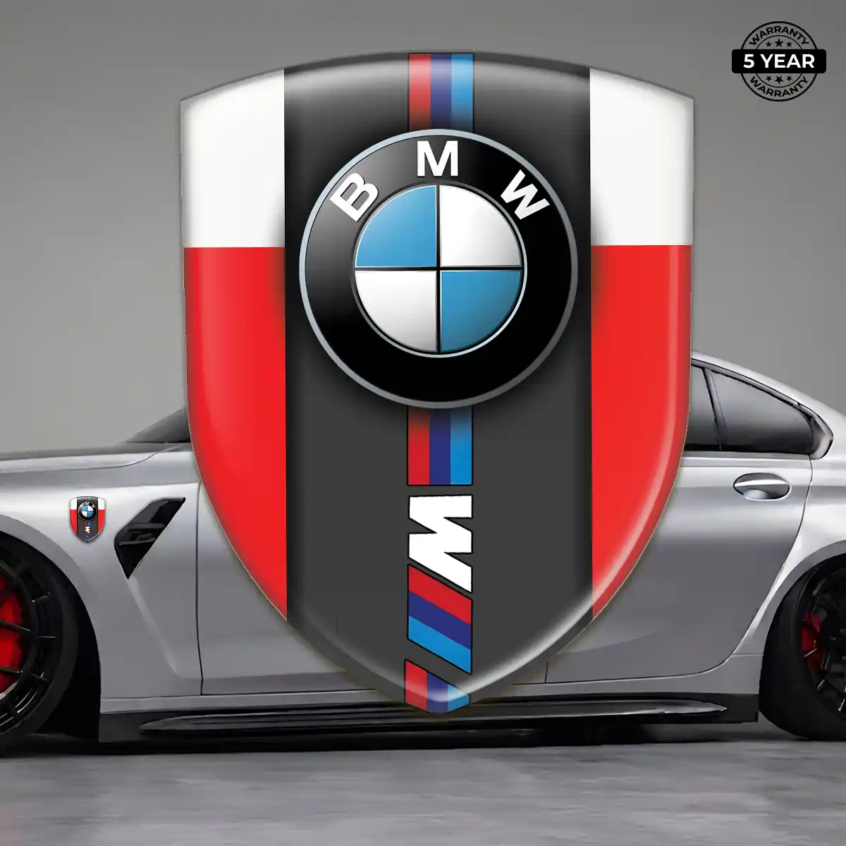 BMW Car Emblem Decal Prestige Line