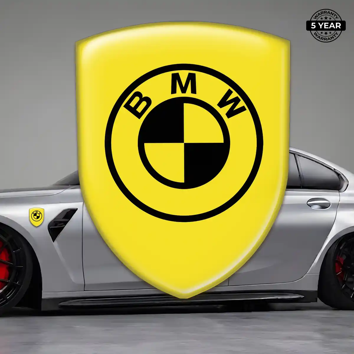 BMW Car Emblem Decal Signature Grade