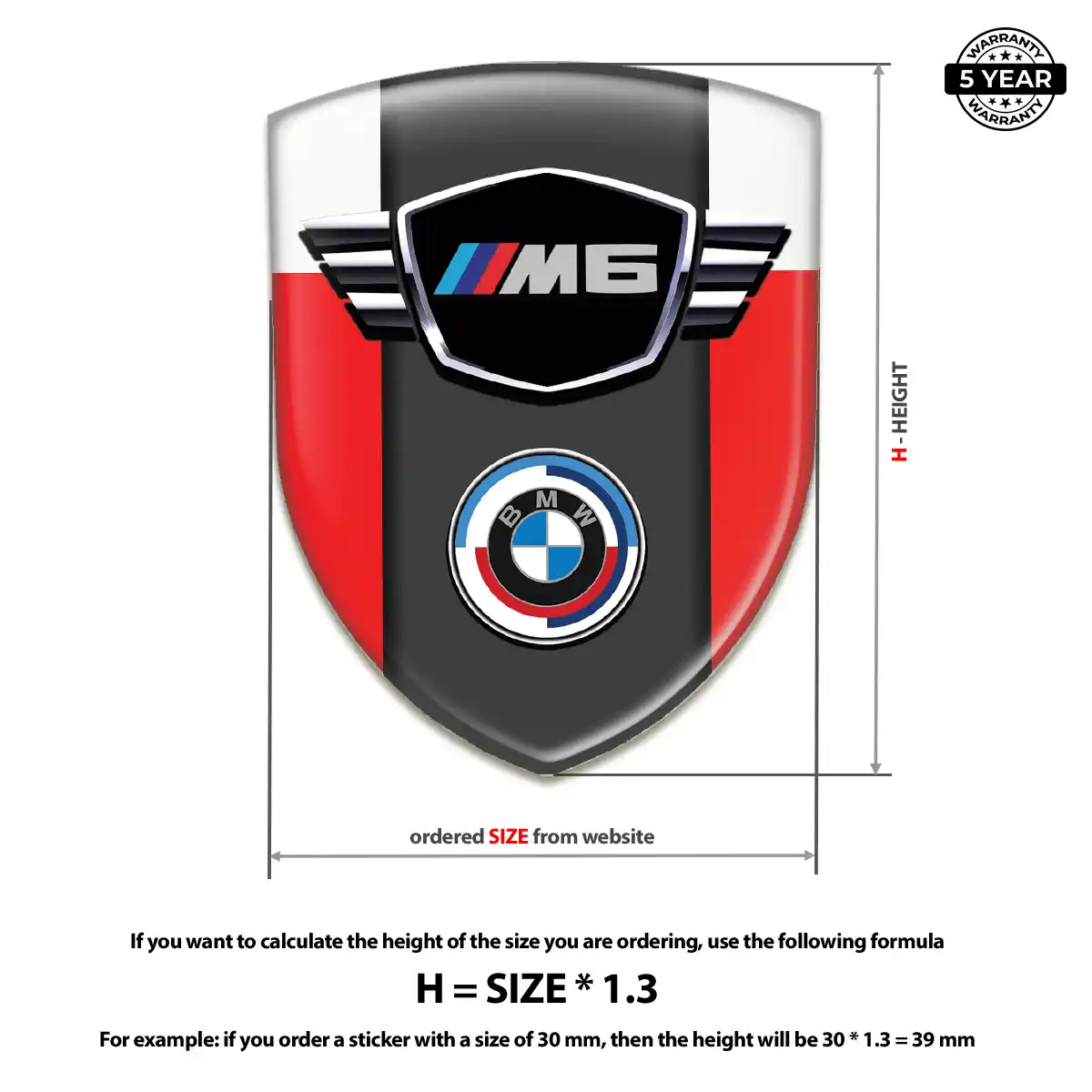 BMW Car Emblem Decal Sleek Style