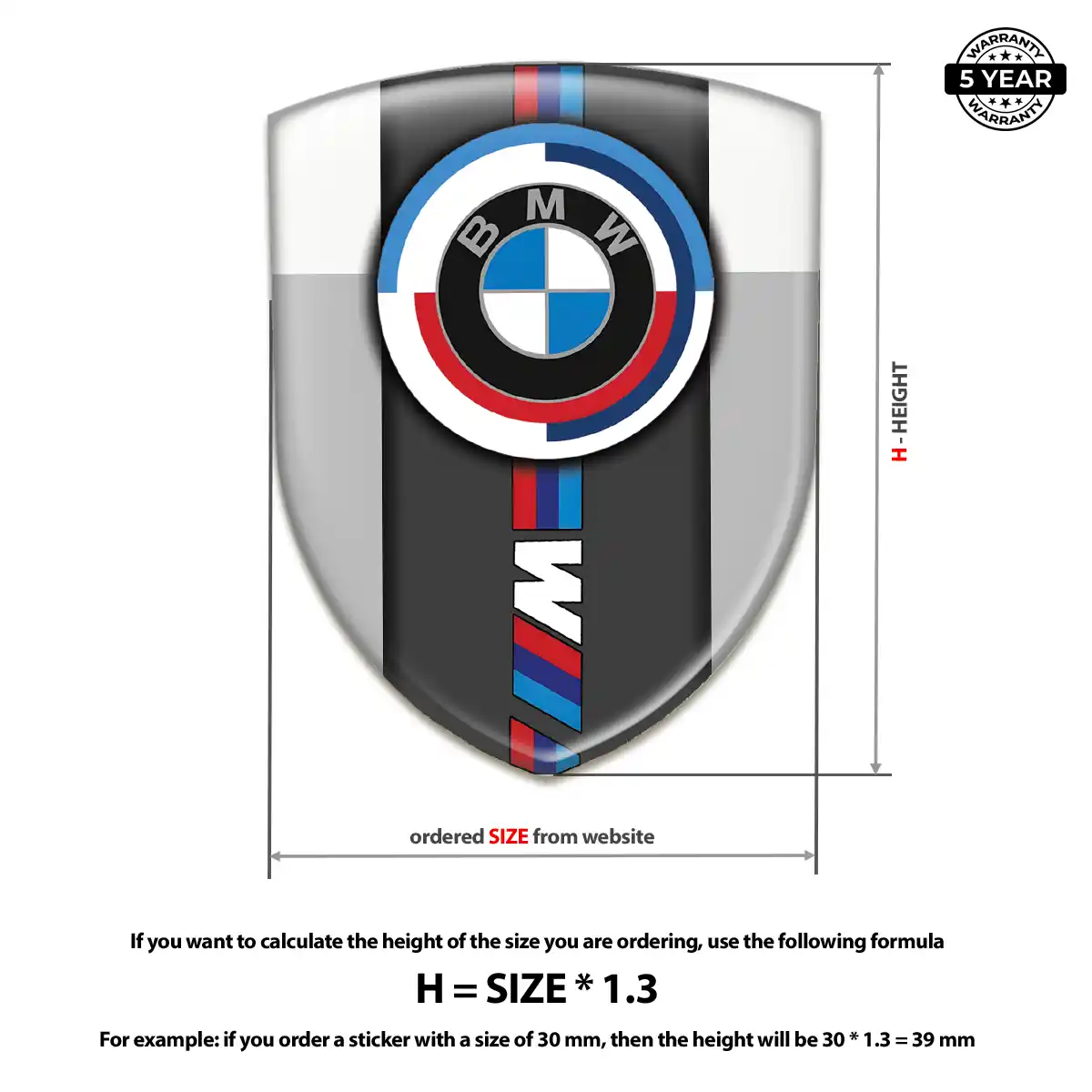 BMW Car Emblem Overlay Deluxe Edition