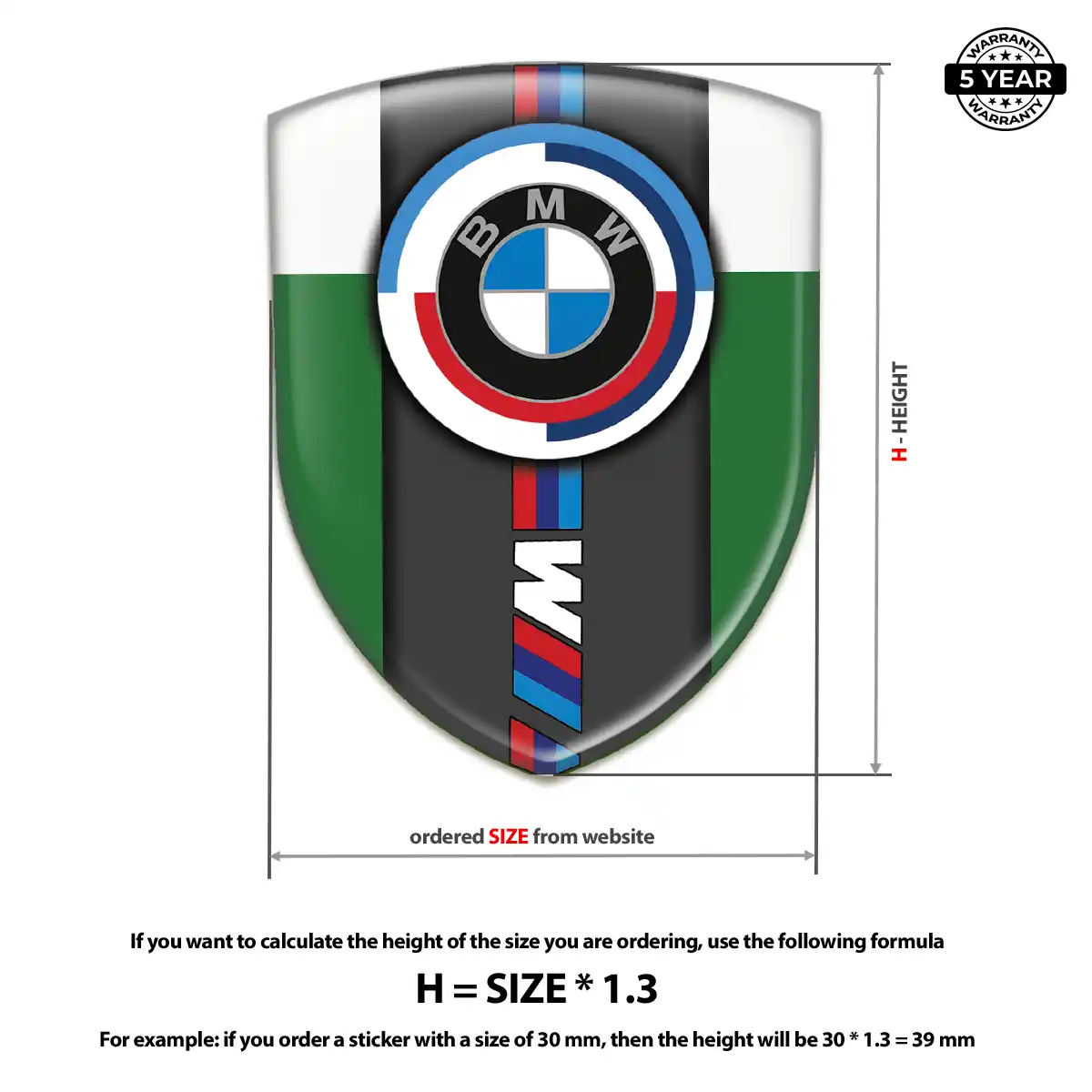 BMW Car Emblem Overlay Prime Quality