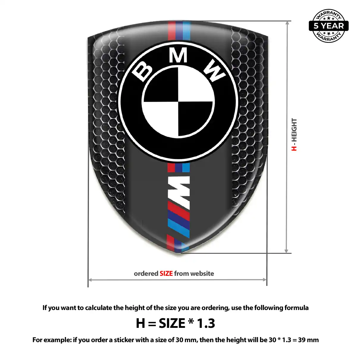 BMW Car Emblem Overlay Sleek Style
