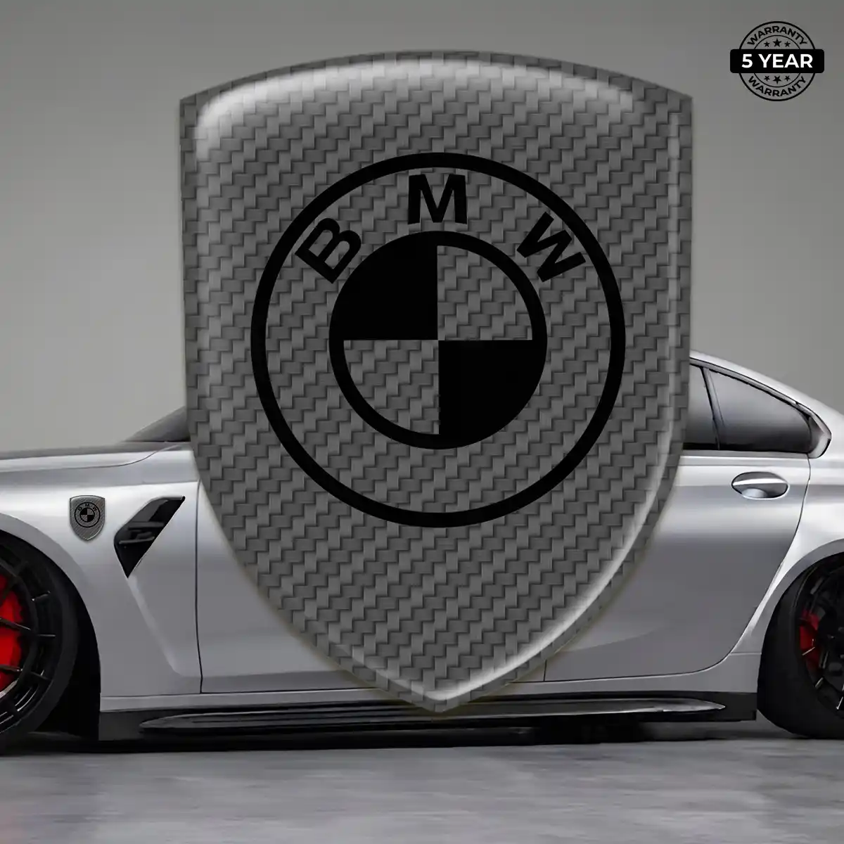 BMW Car Emblem Sticker Deluxe Edition