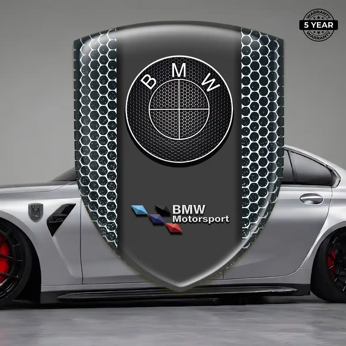 BMW Car Emblem Sticker Prestige Line