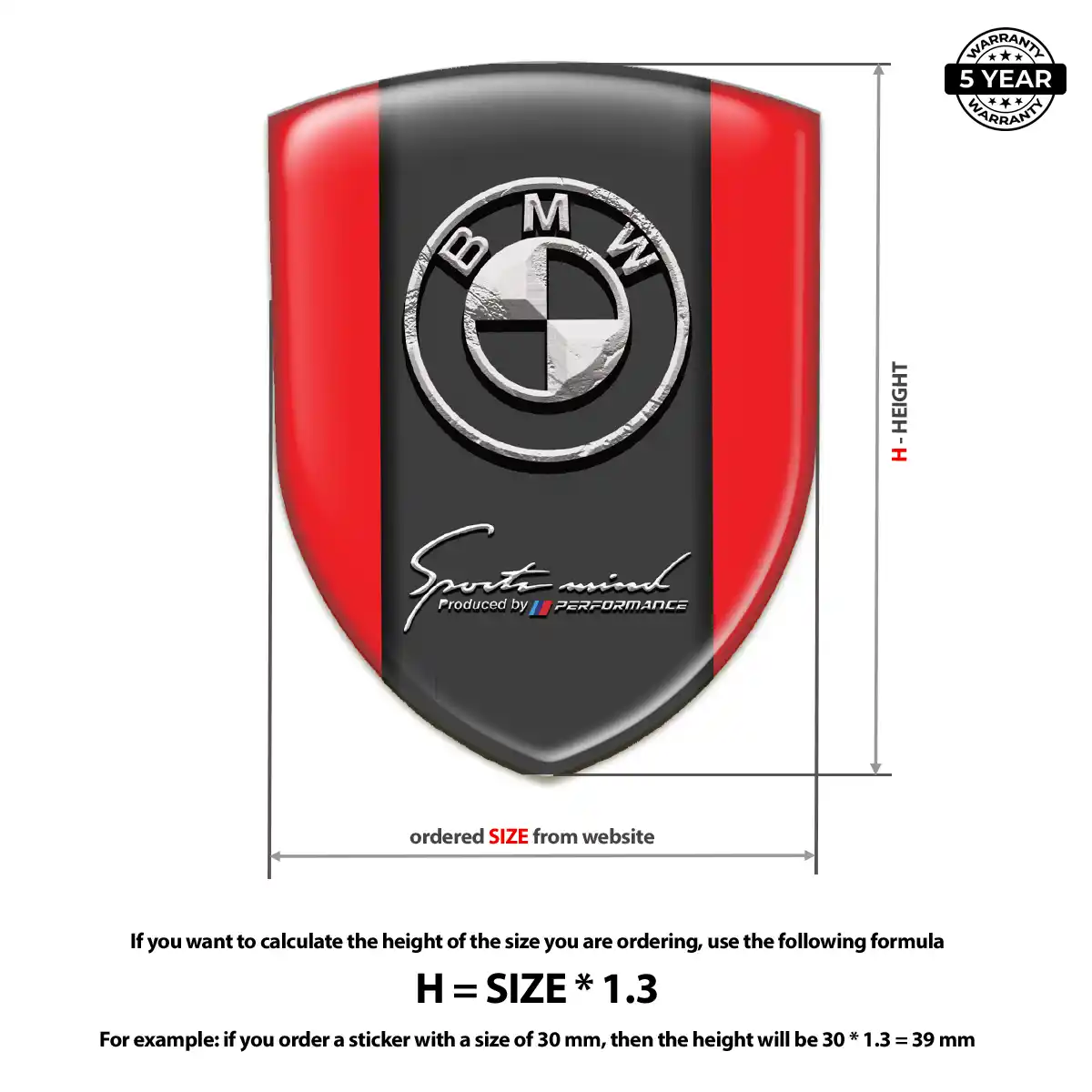 BMW Car Logo Decal Sleek Style