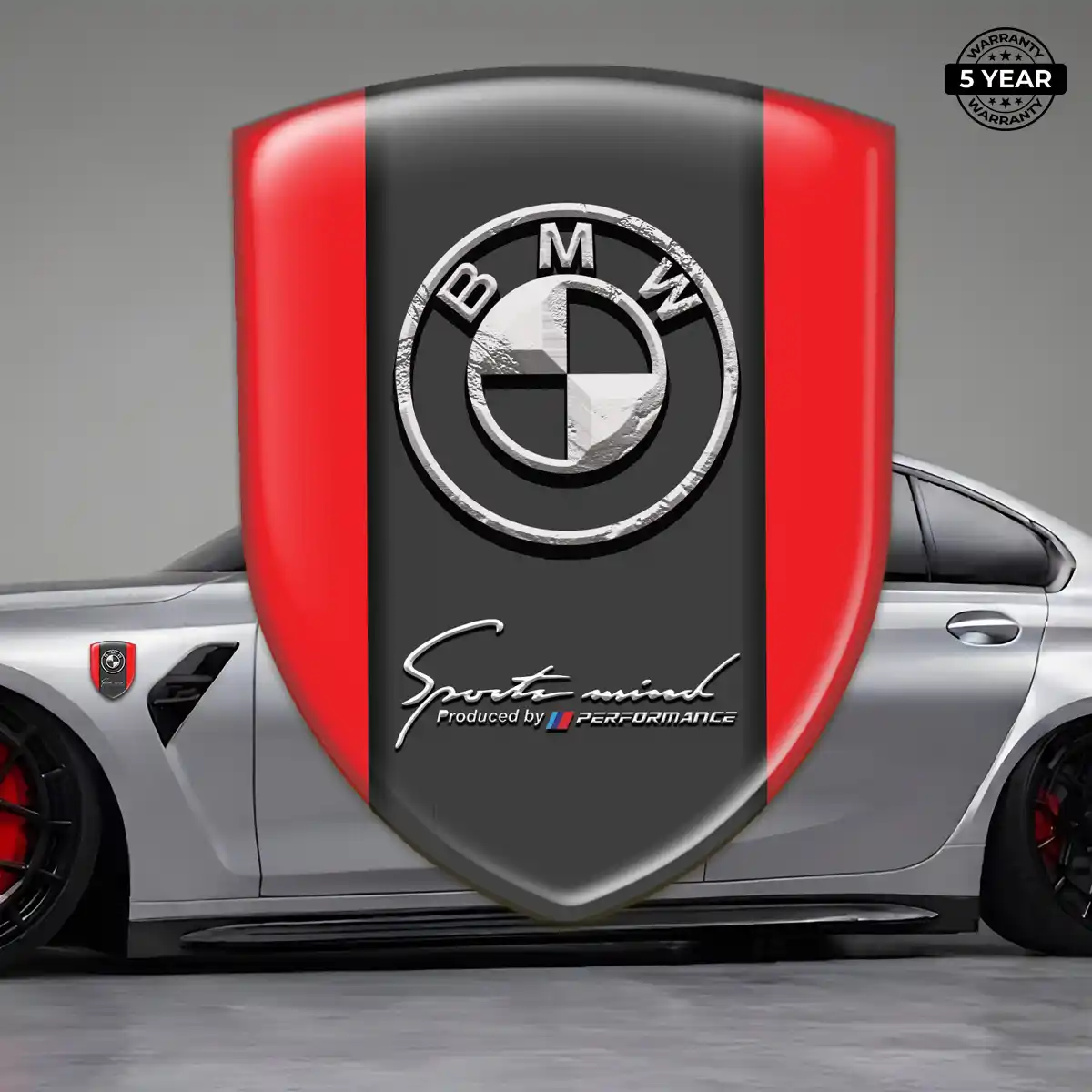 BMW Car Logo Decal Sleek Style