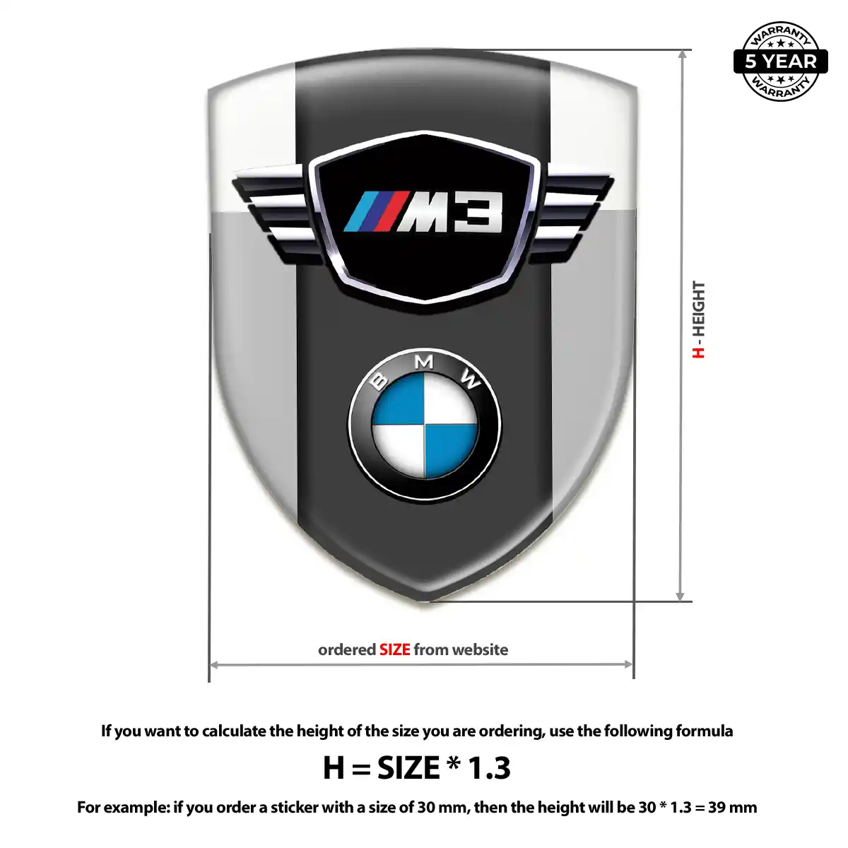BMW Crest Emblem Deluxe Edition