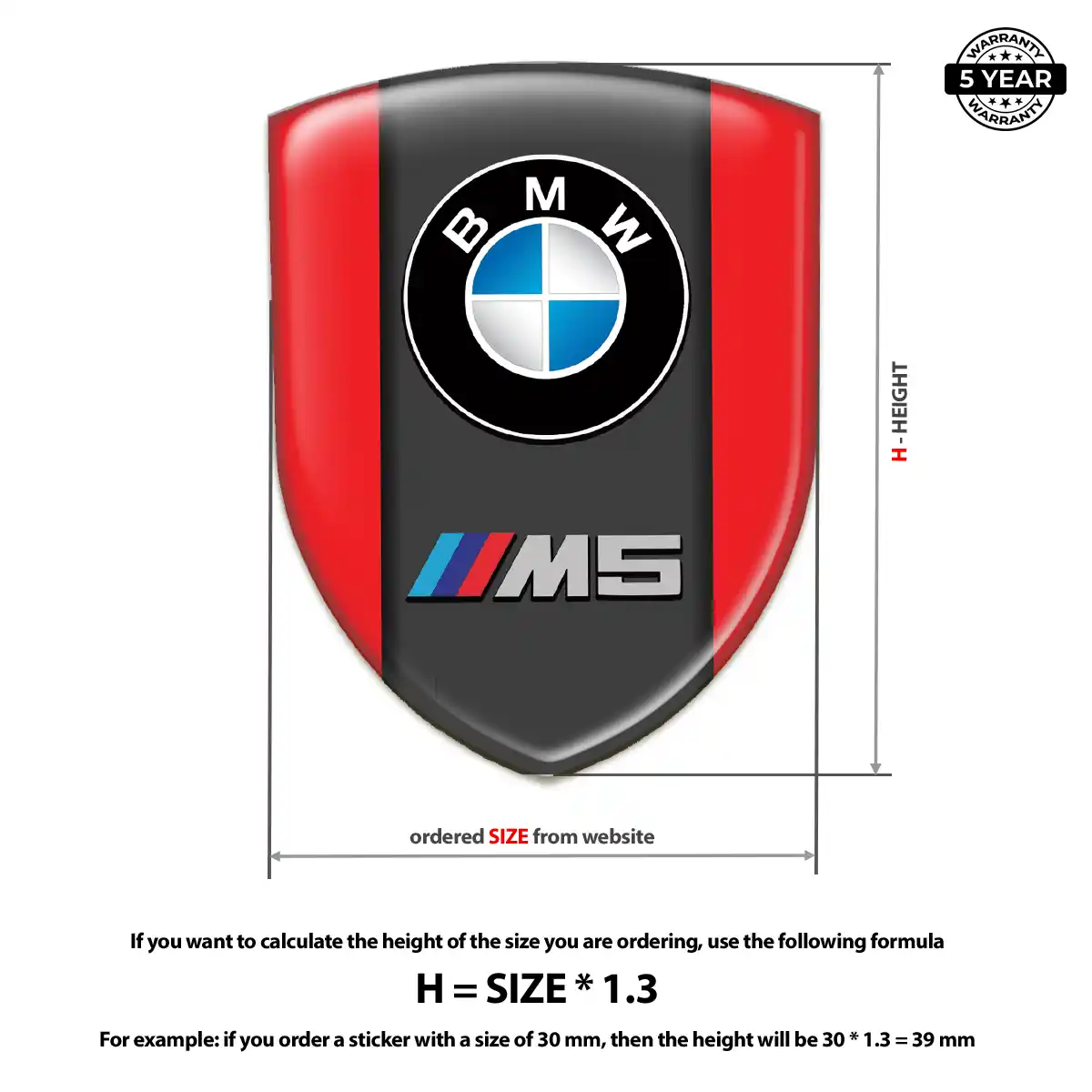 BMW Crest Emblem Elite Finish