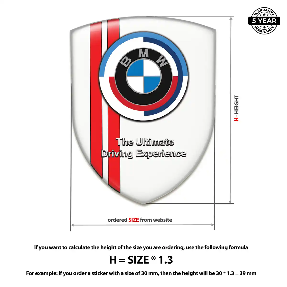 BMW Crest Emblem Prestige Line
