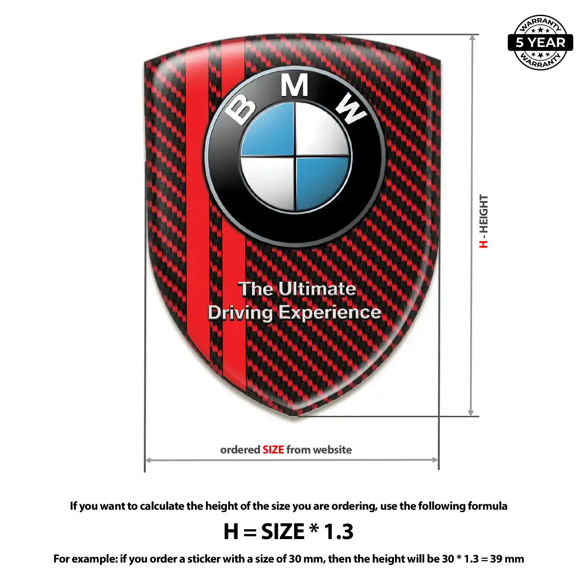 BMW Crest Emblem Sleek Style