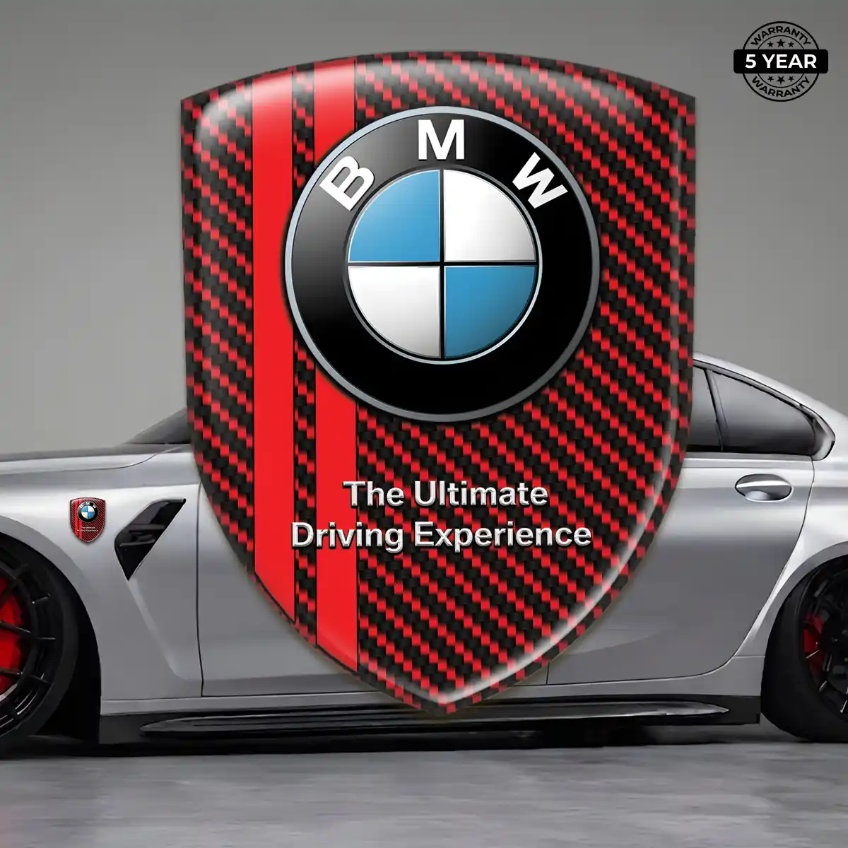 BMW Crest Emblem Sleek Style