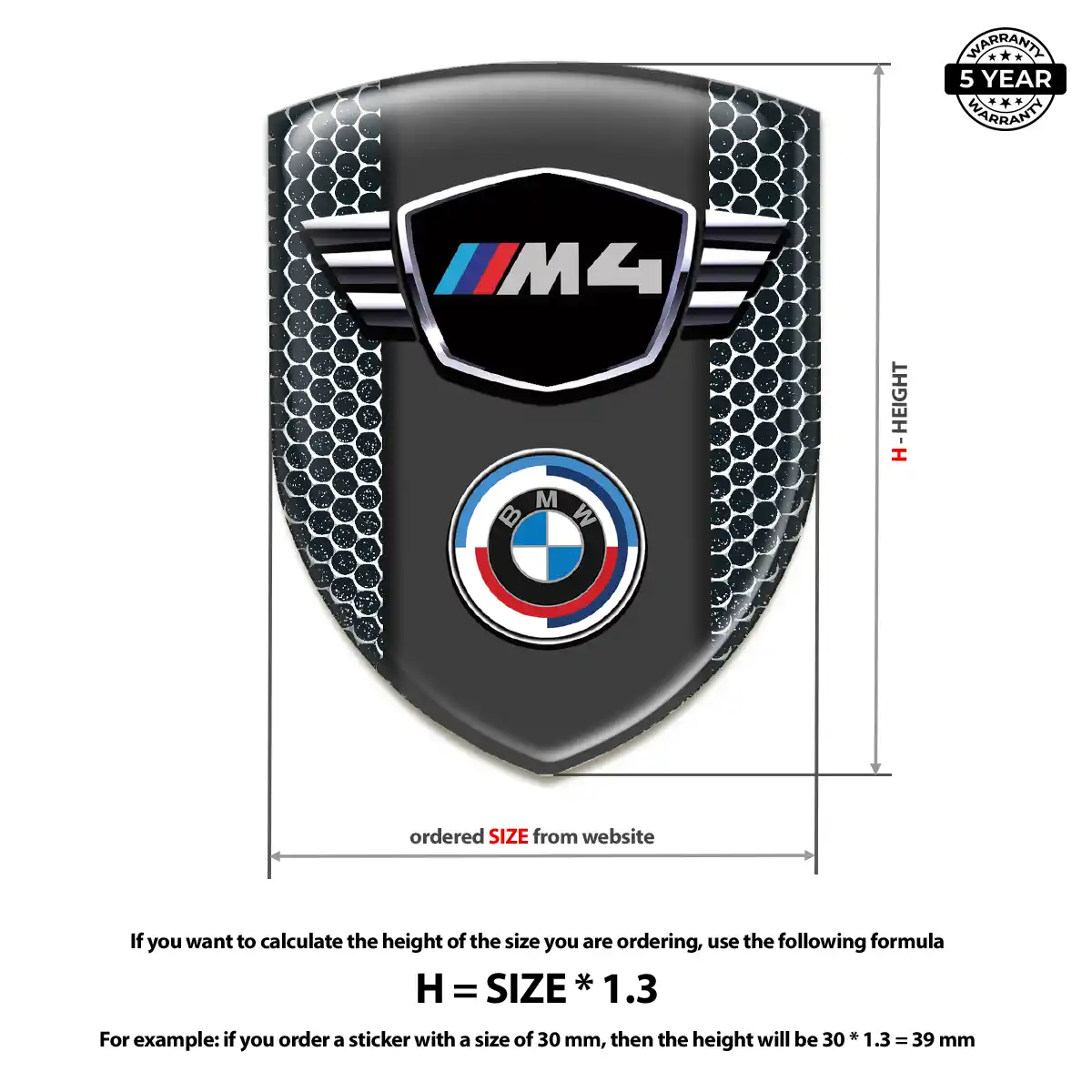 BMW Crest Emblem Superior Craft
