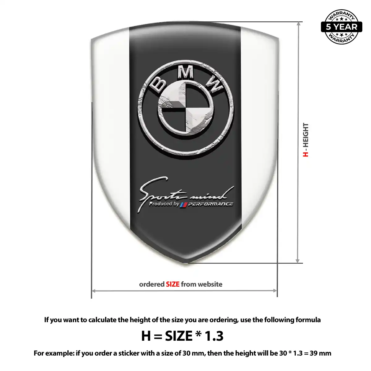 BMW Crest Logo Emblem Sleek Style