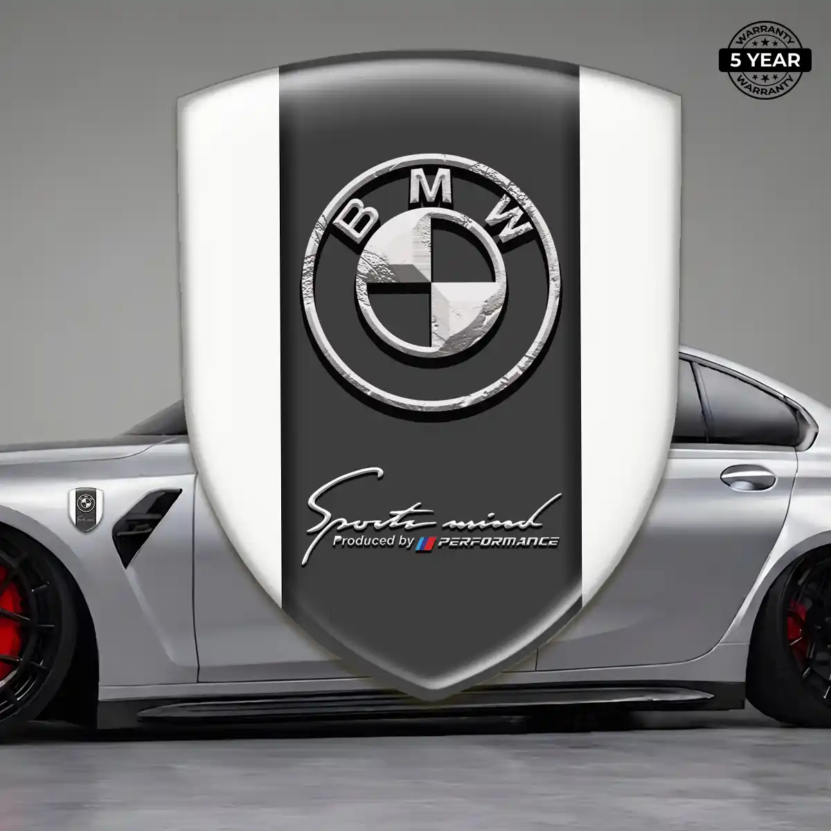 BMW Crest Logo Emblem Sleek Style
