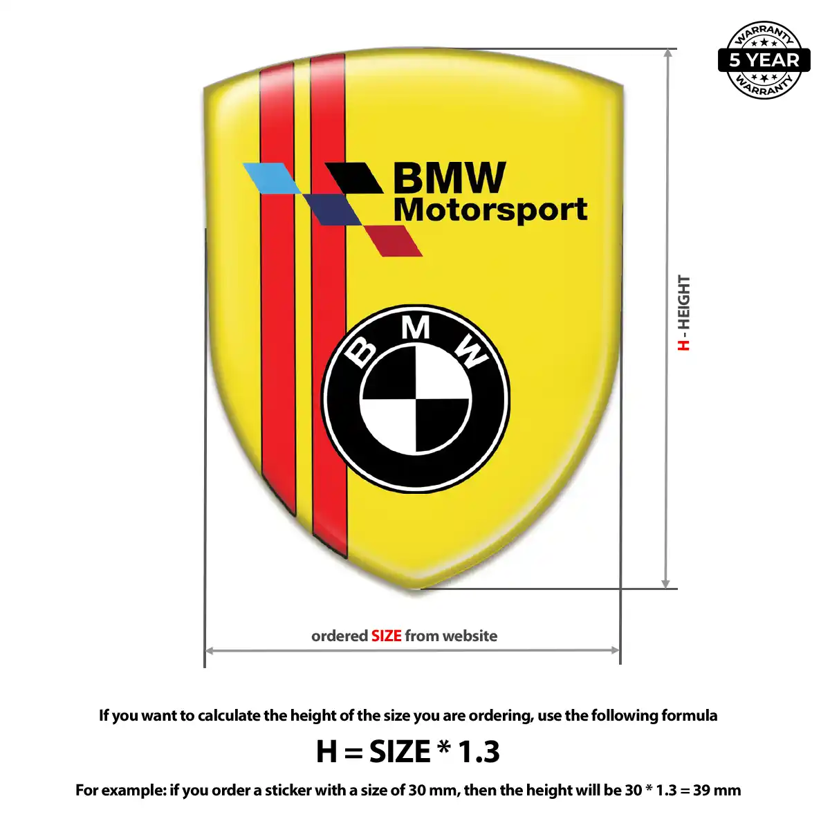 BMW Domed Badge Refined Design