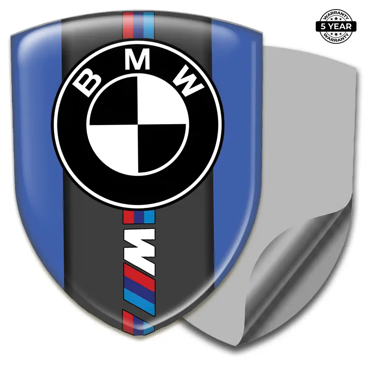 BMW Domed Car Sticker Deluxe Edition
