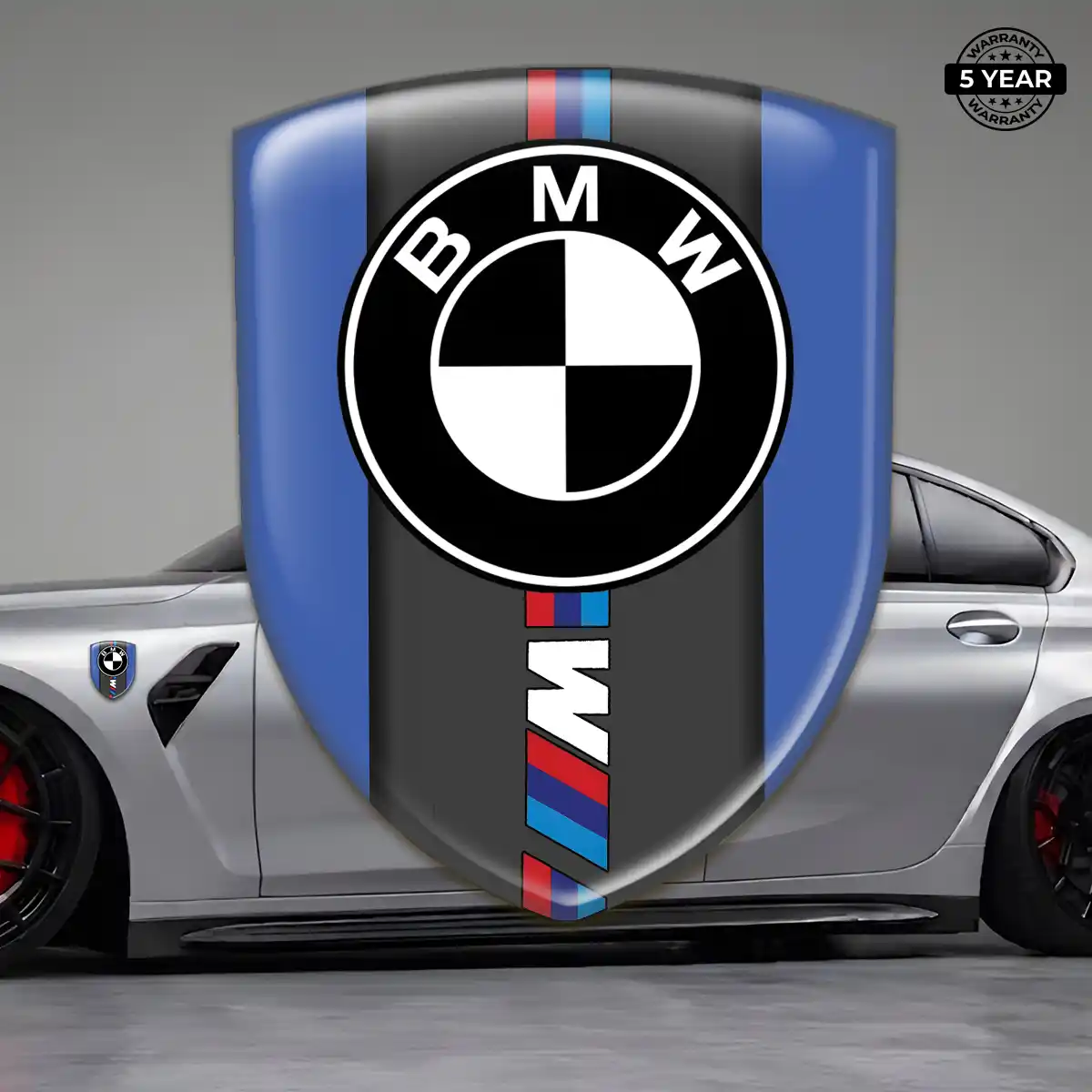BMW Domed Car Sticker Deluxe Edition