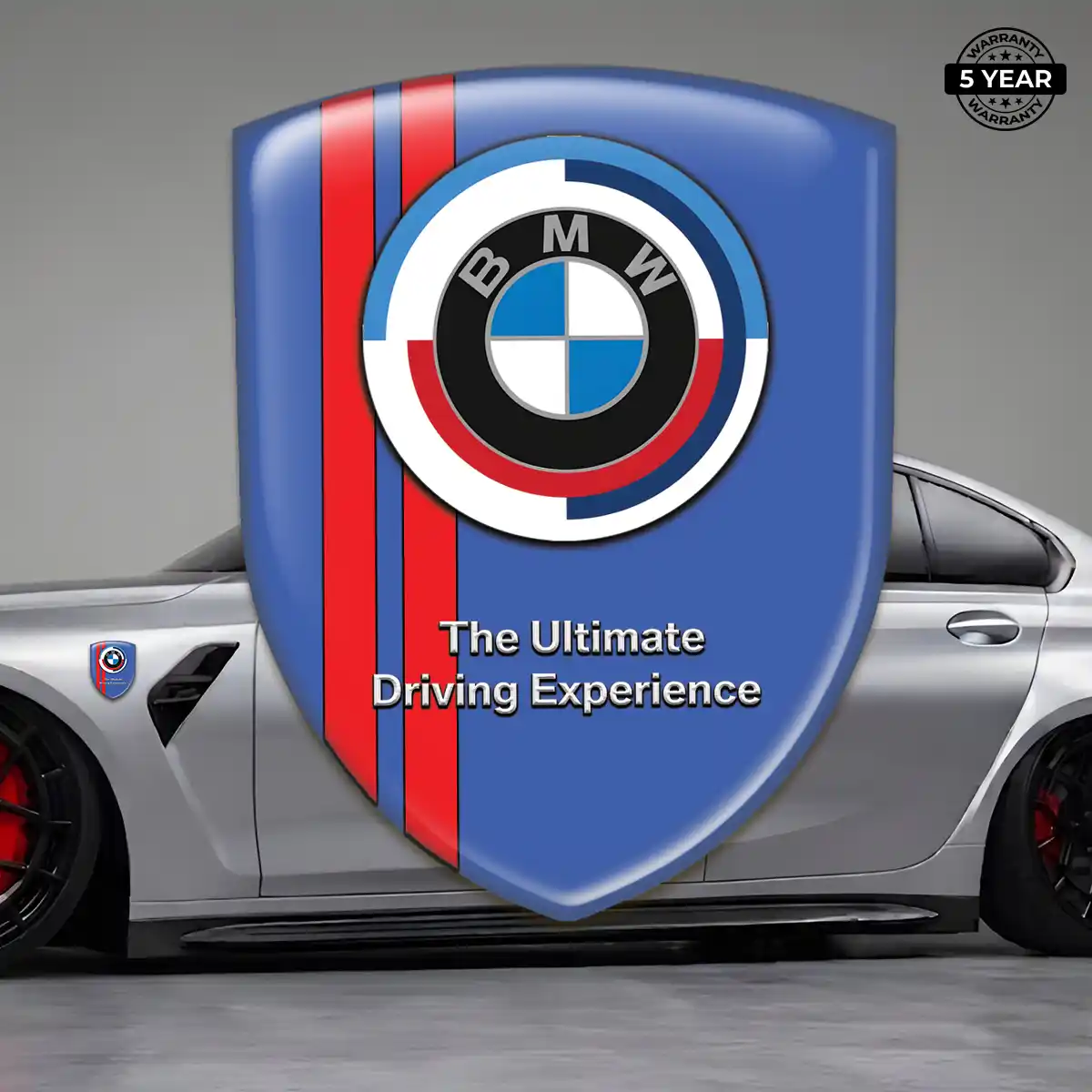 BMW Domed Car Sticker Prime Quality