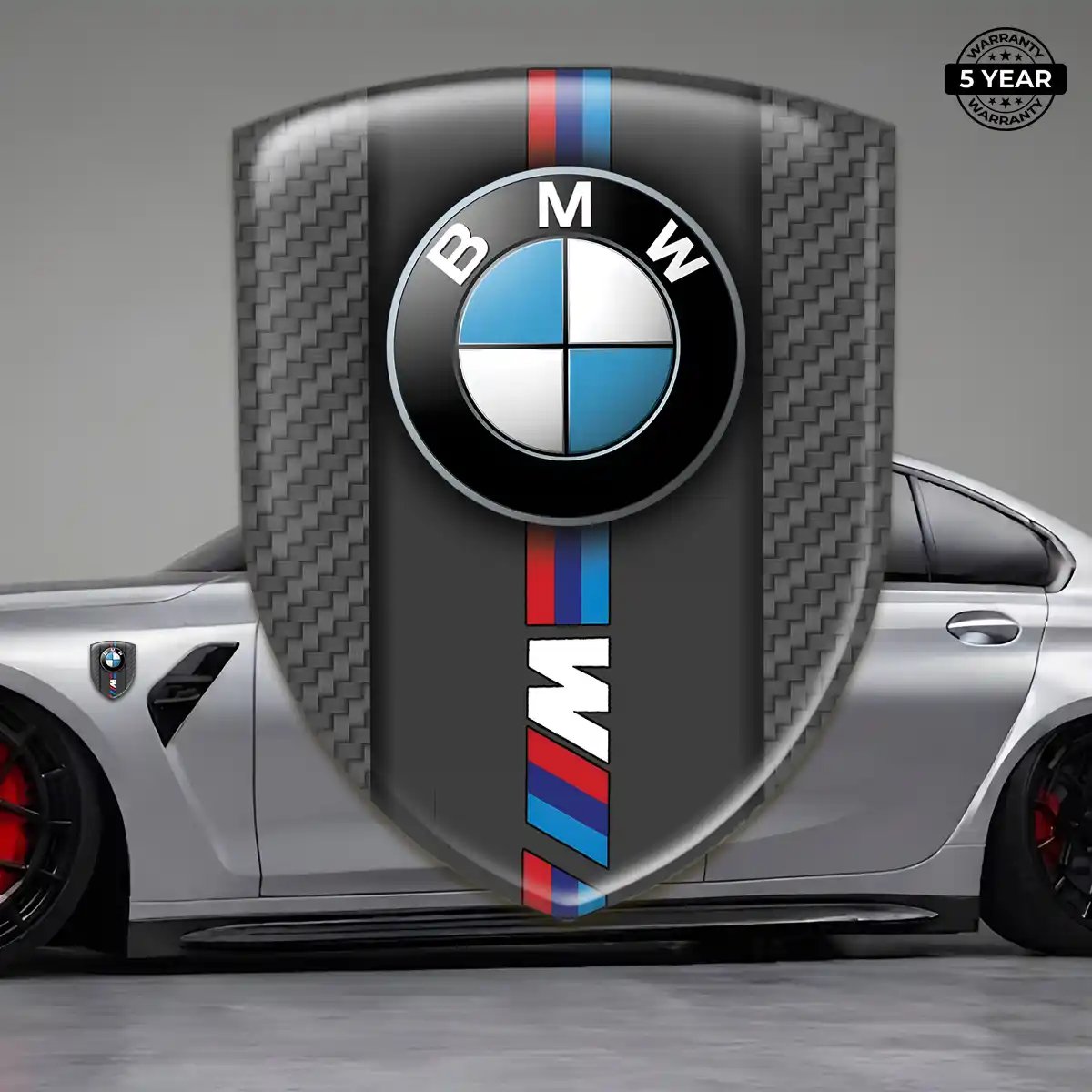 BMW Domed Logo Decal Deluxe Edition