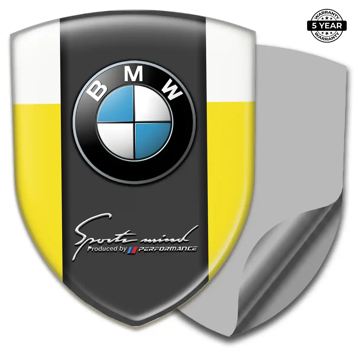 BMW Domed Logo Sticker Deluxe Edition