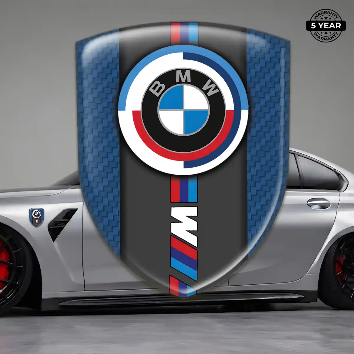 BMW Domed Logo Sticker Elite Finish
