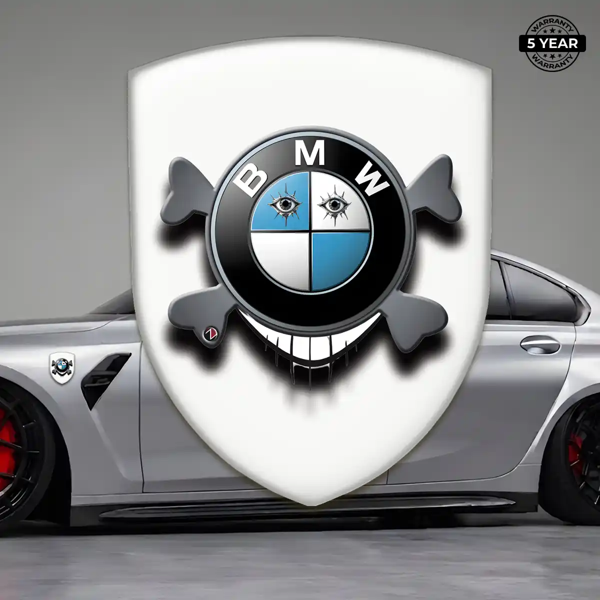 BMW Domed Logo Sticker Prime Quality
