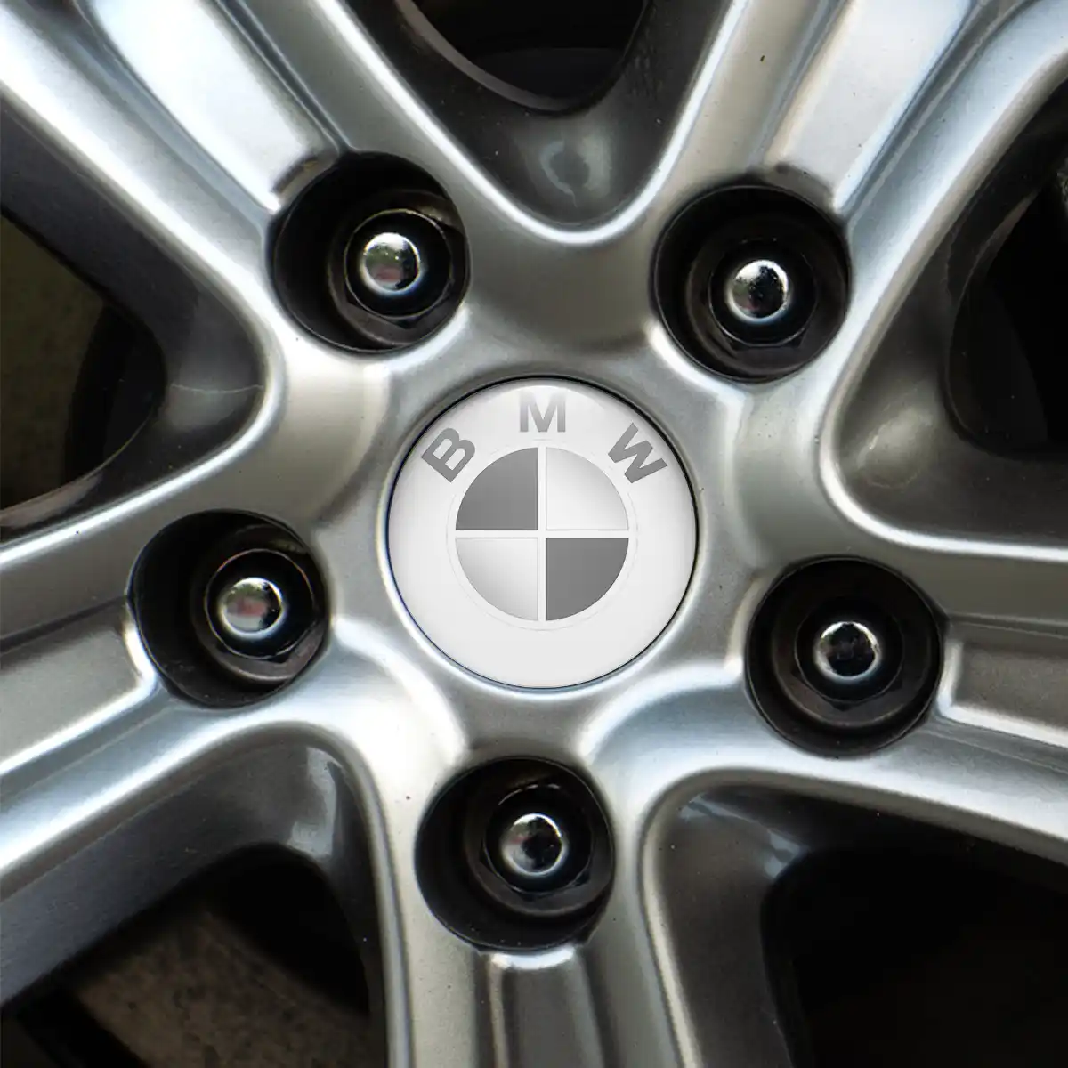 BMW Domed Sticker High Quality
