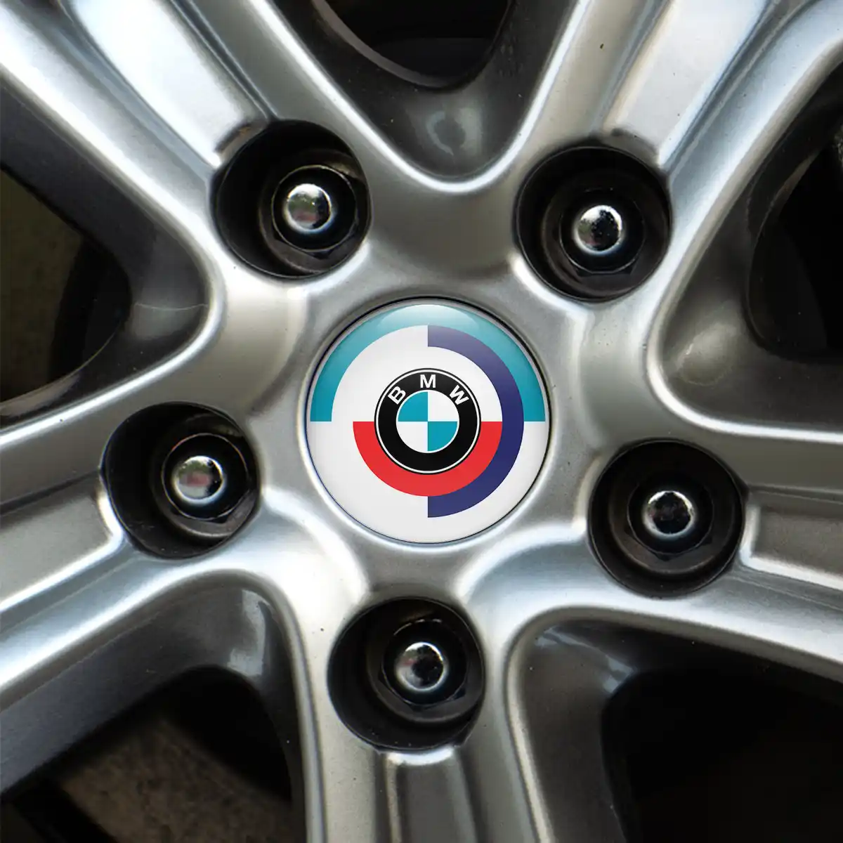BMW Domed Sticker Self-Adhesive Stylish Design