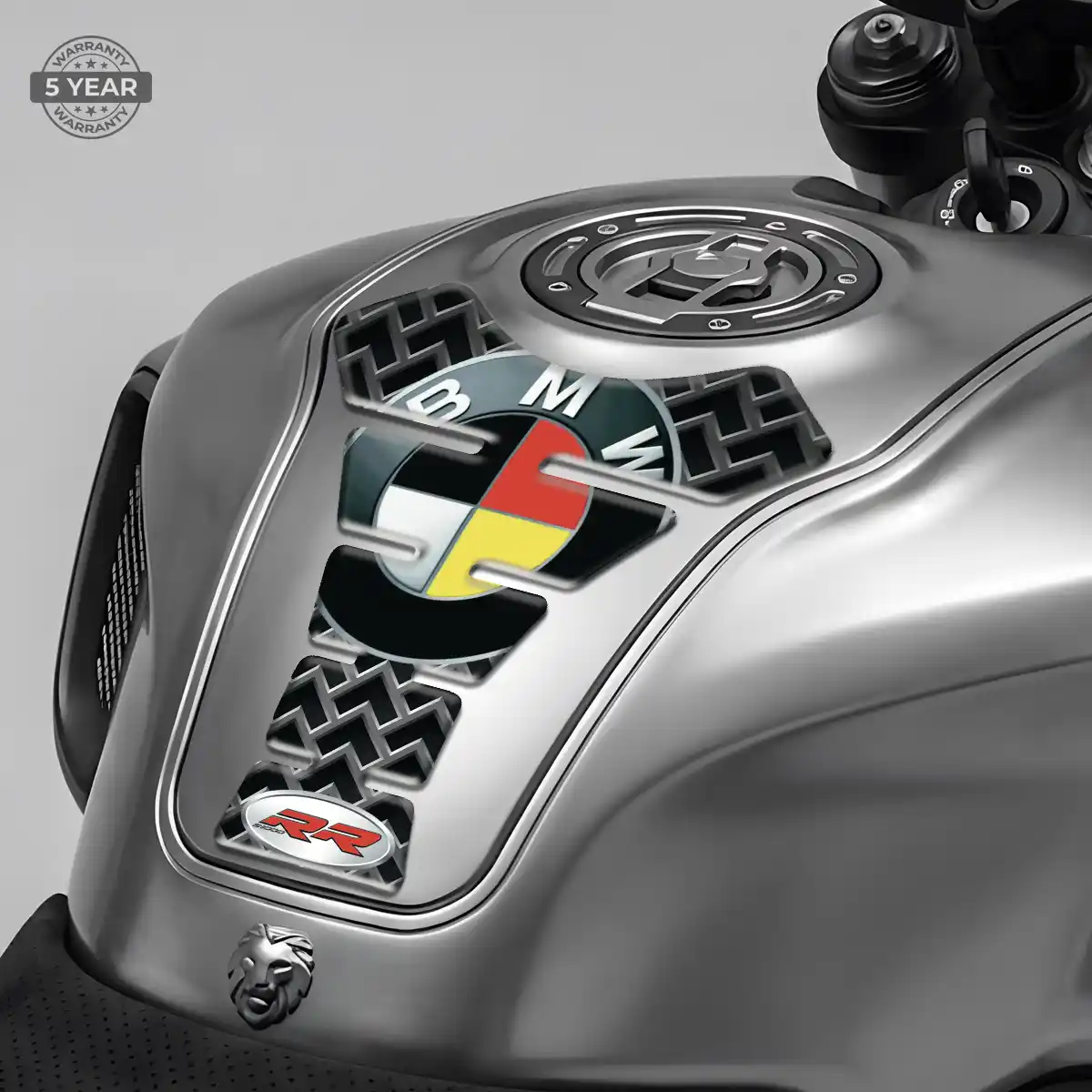 BMW Domed Tank Pad Deluxe Edition