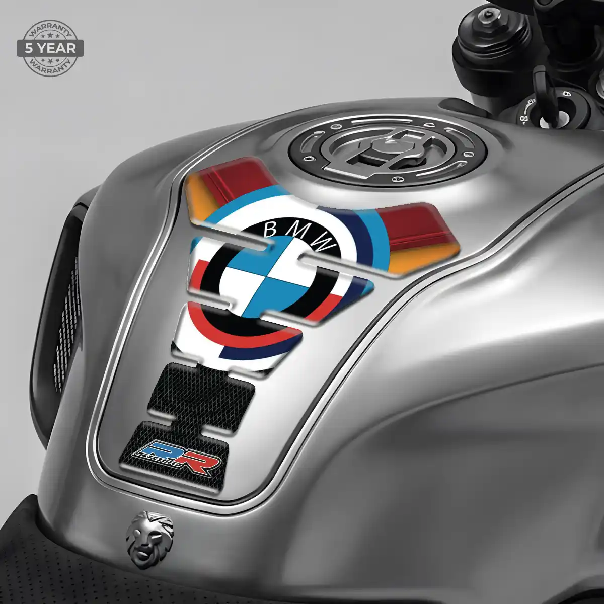 BMW Domed Tank Pad Elite Finish