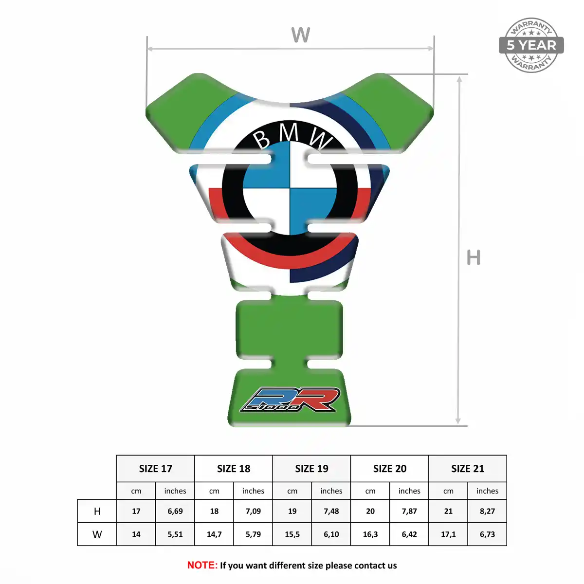 BMW Domed Tank Protector Signature Grade