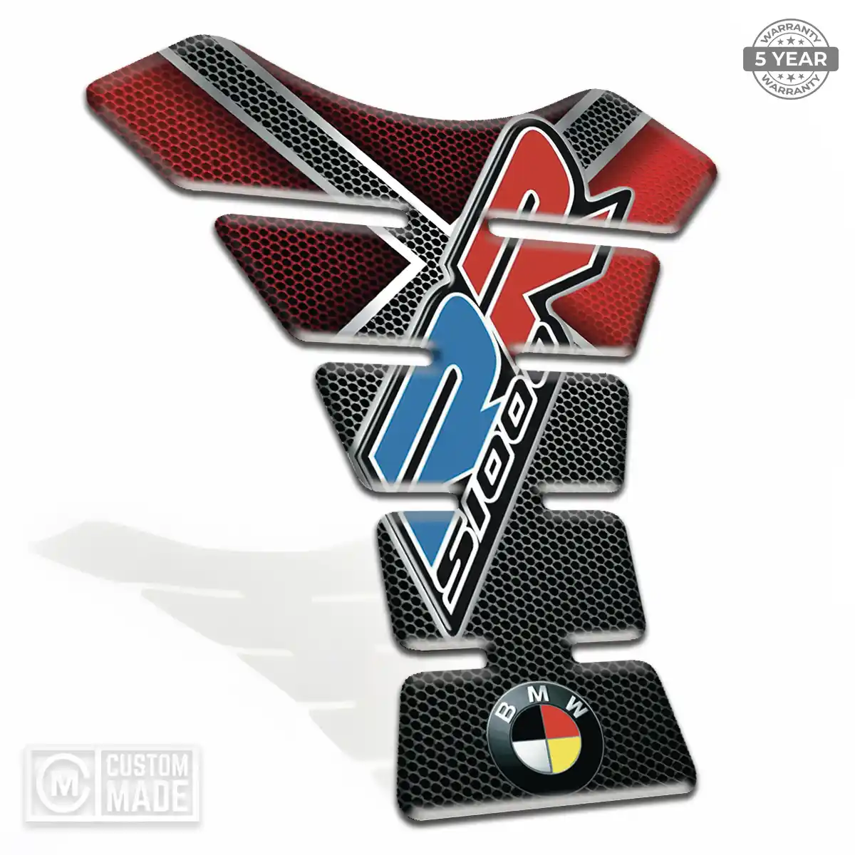 BMW Domed Tank Sticker Elite Finish