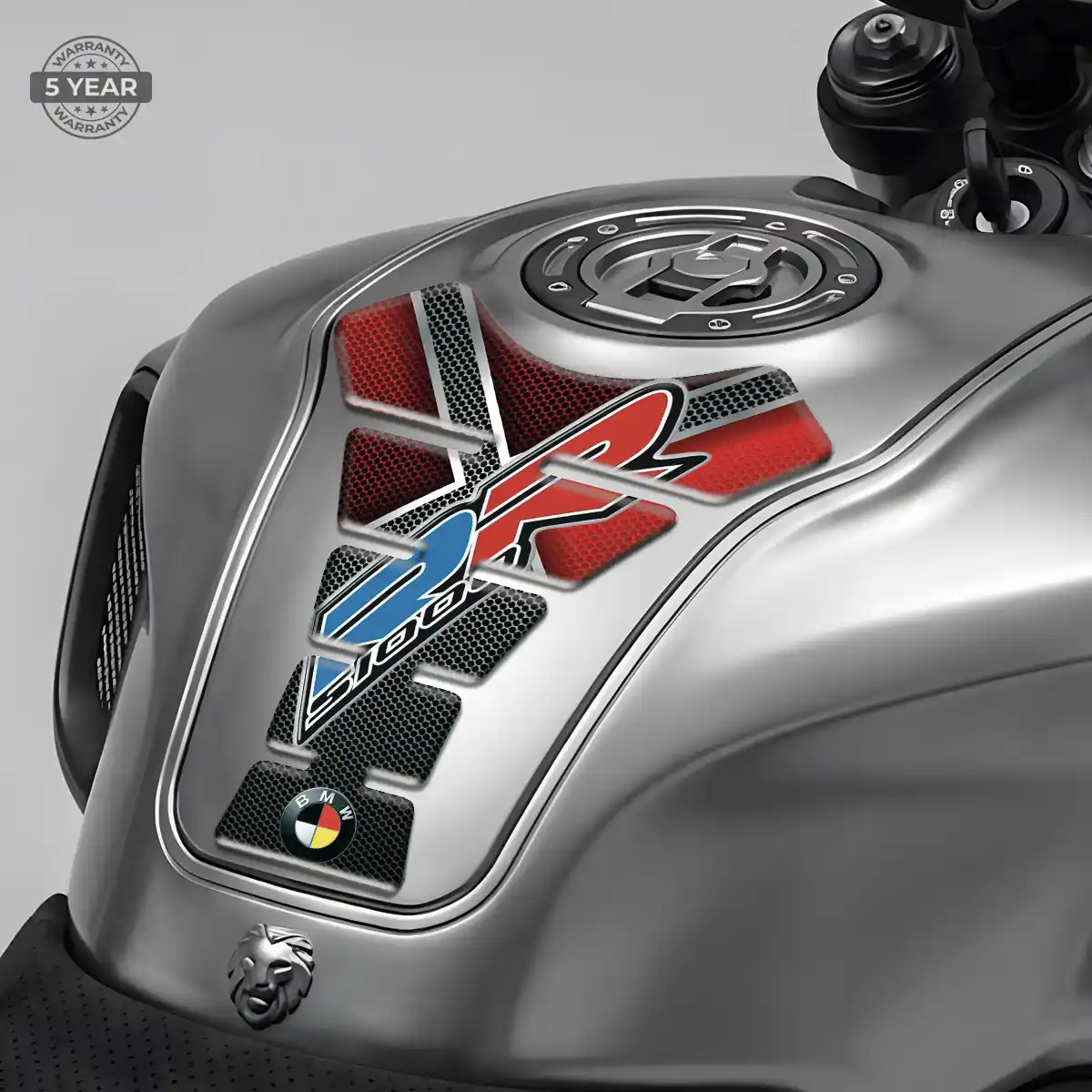 BMW Domed Tank Sticker Elite Finish