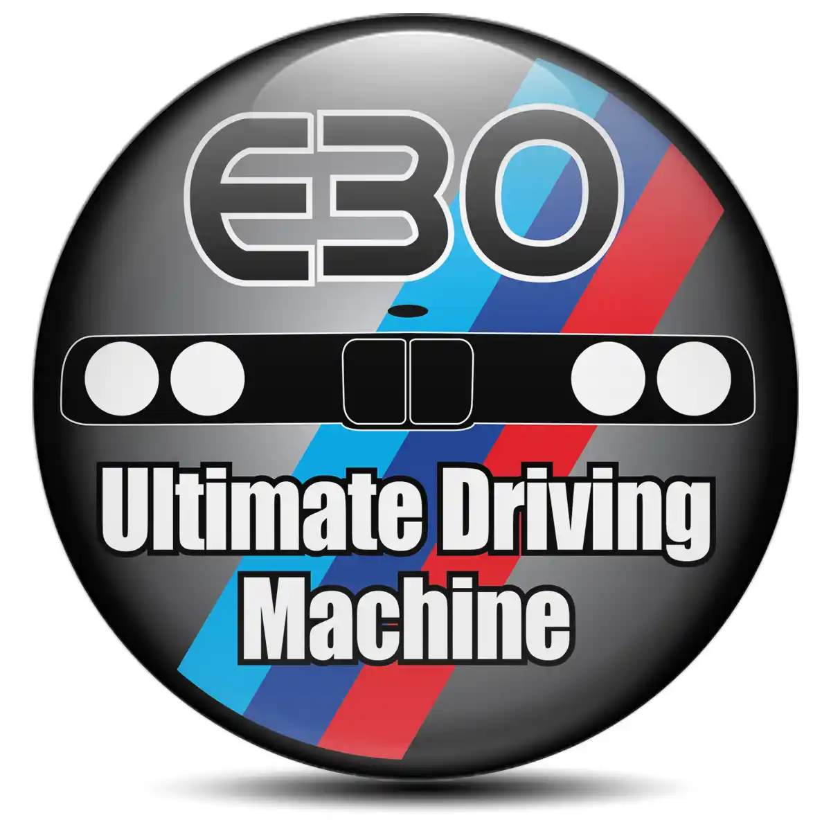 BMW E30 Silicone Emblem Stylish Design