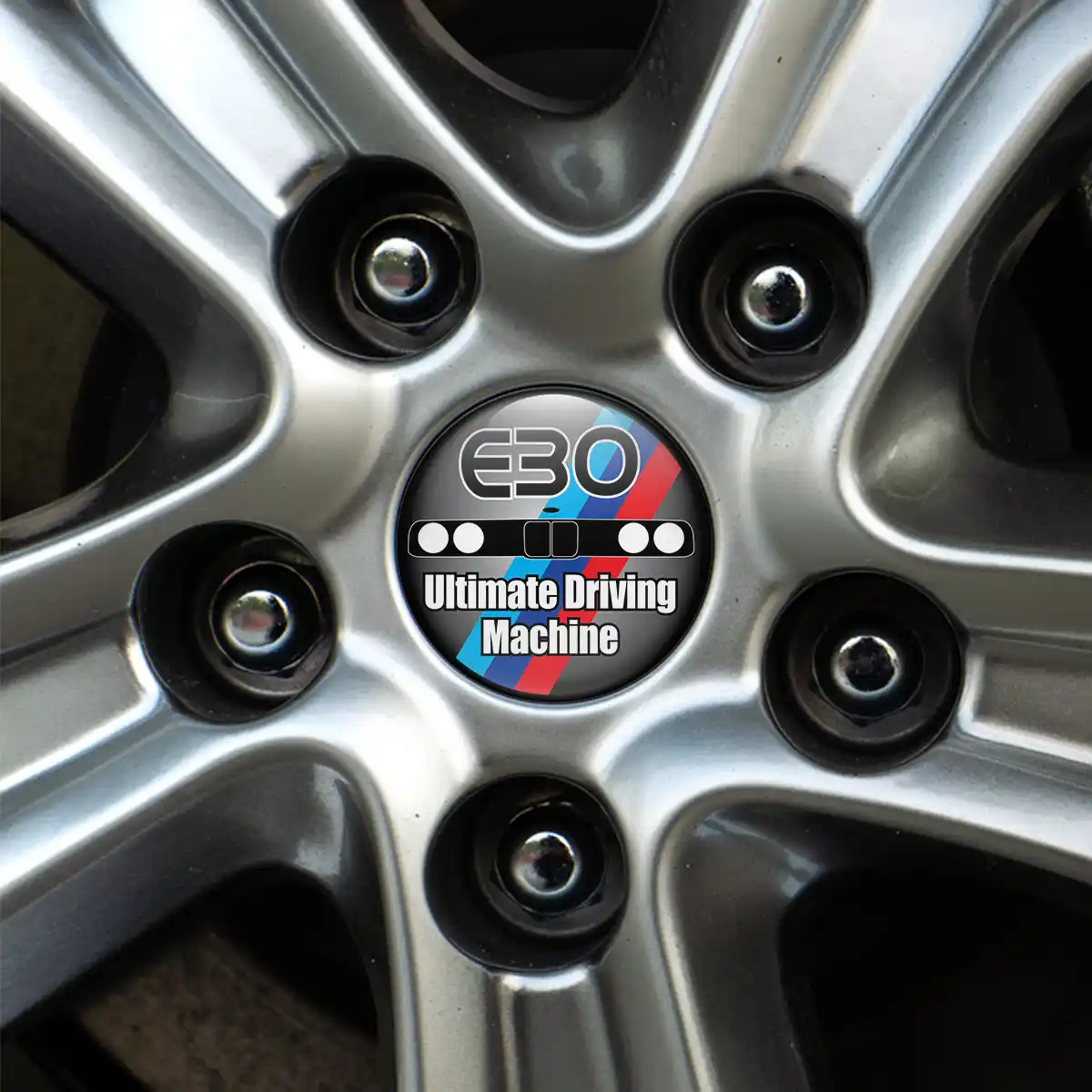 BMW E30 Silicone Emblem Stylish Design