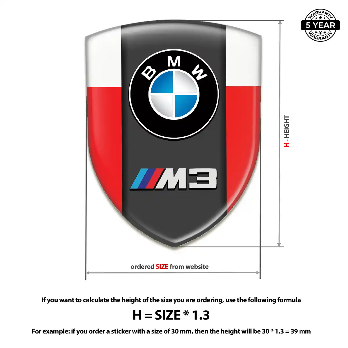 BMW Emblem Badge Elite Finish