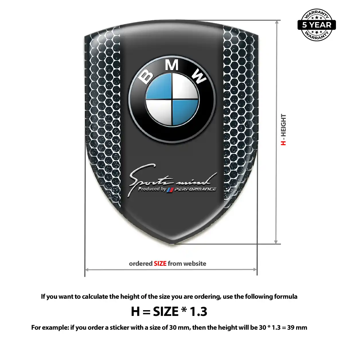 BMW Emblem Badge Exclusive Series