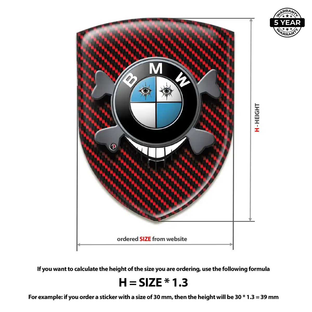 BMW Emblem Badge Logo Exclusive Series
