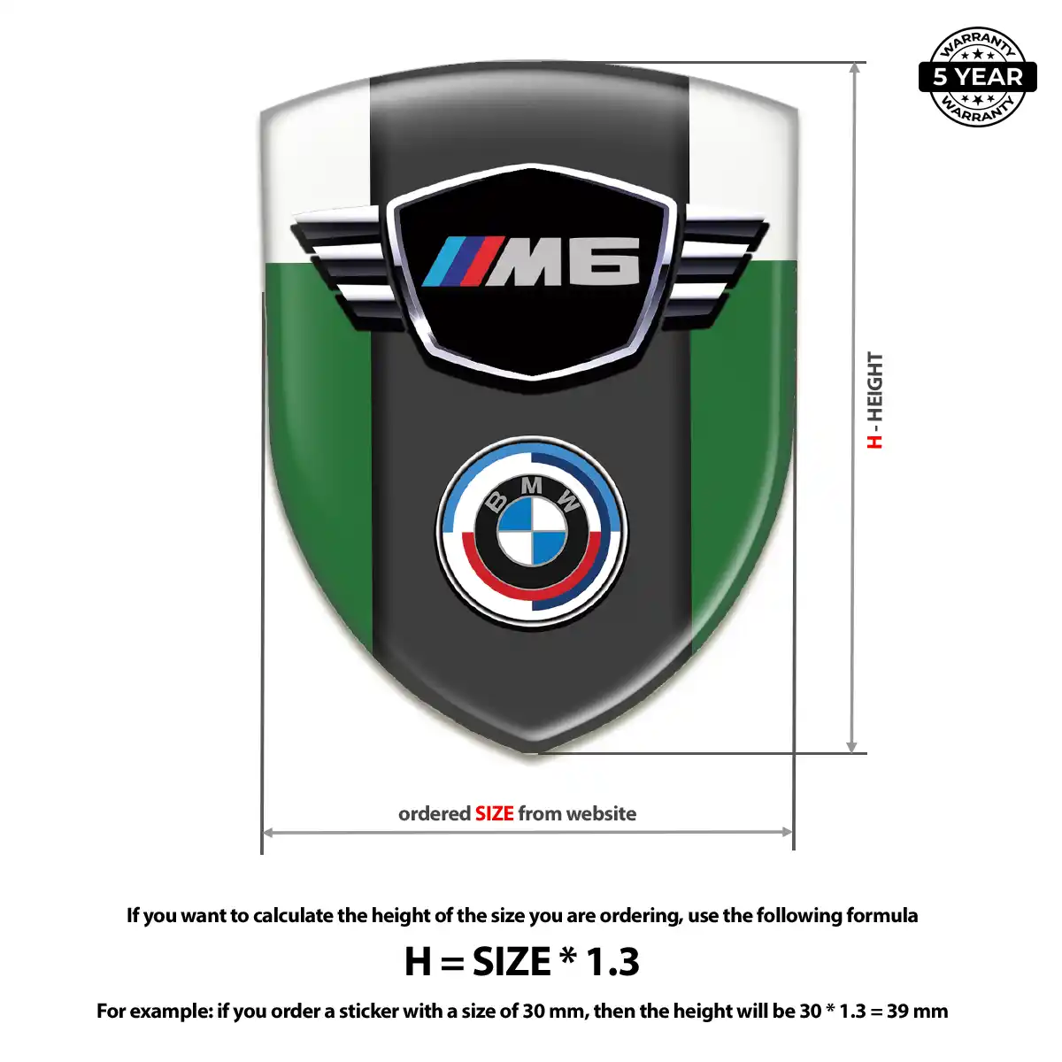 BMW Emblem Badge Logo Prestige Line