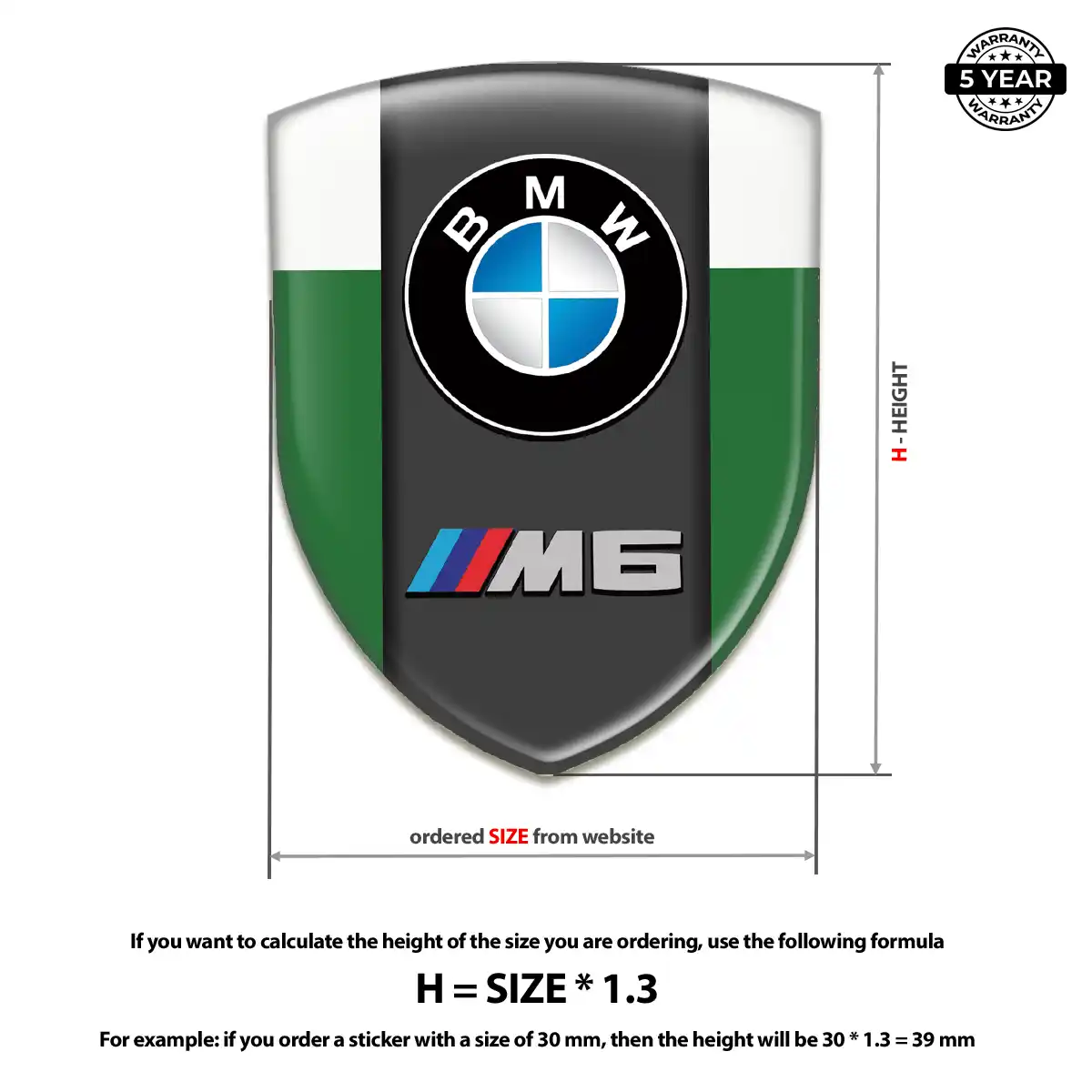 BMW Emblem Badge Prestige Line