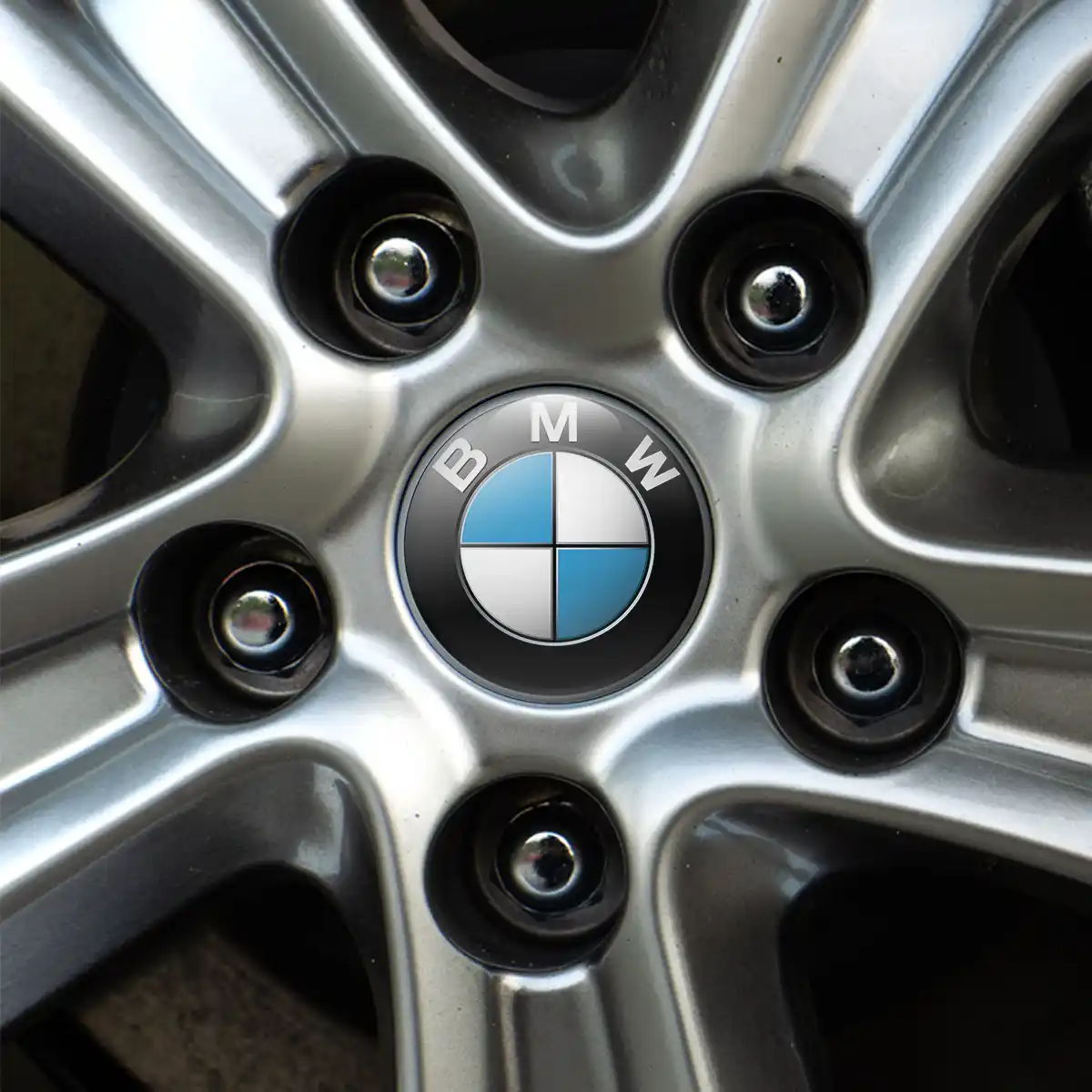 BMW Emblem Badge Self-Adhesive Stylish Design