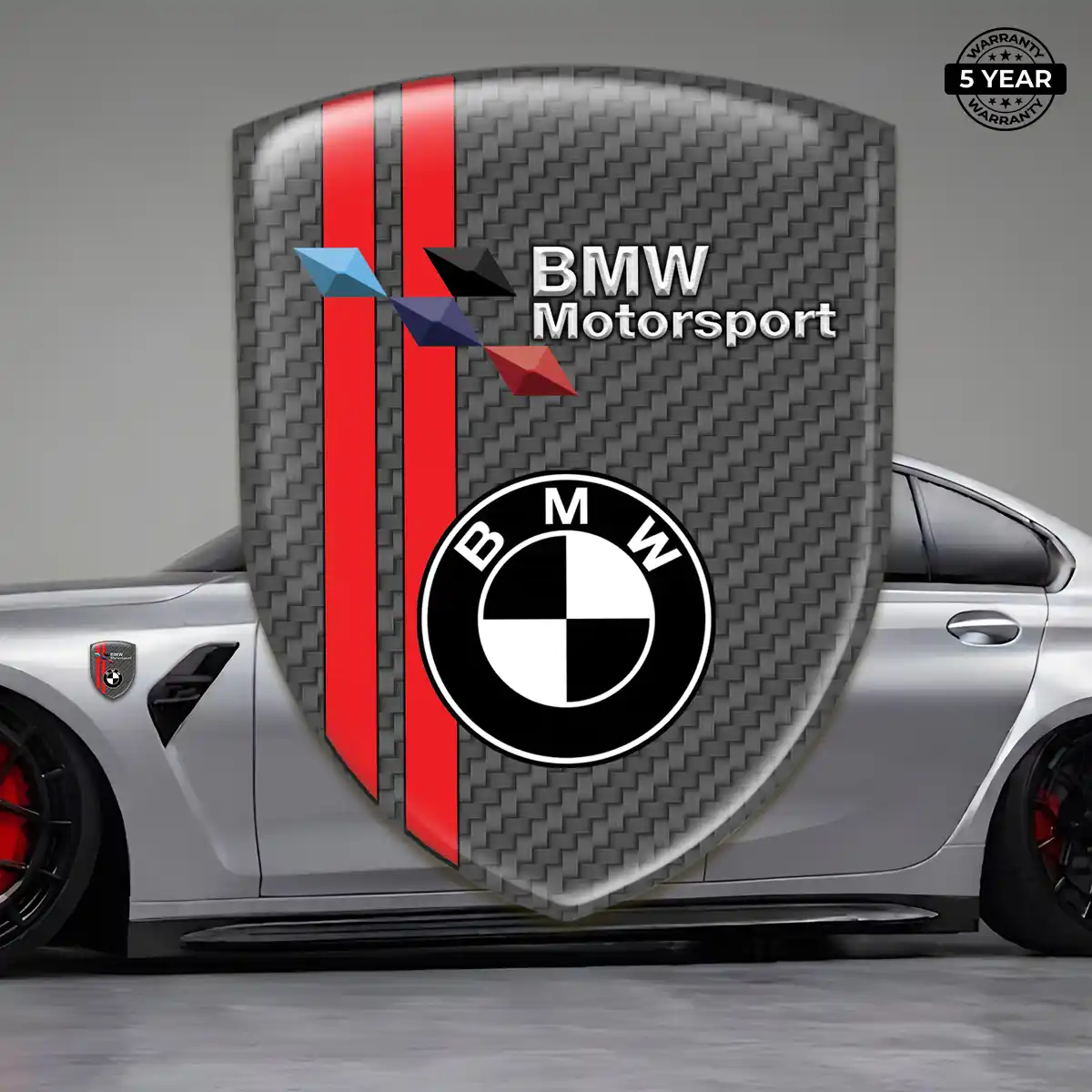 BMW Emblem Badge Sleek Style