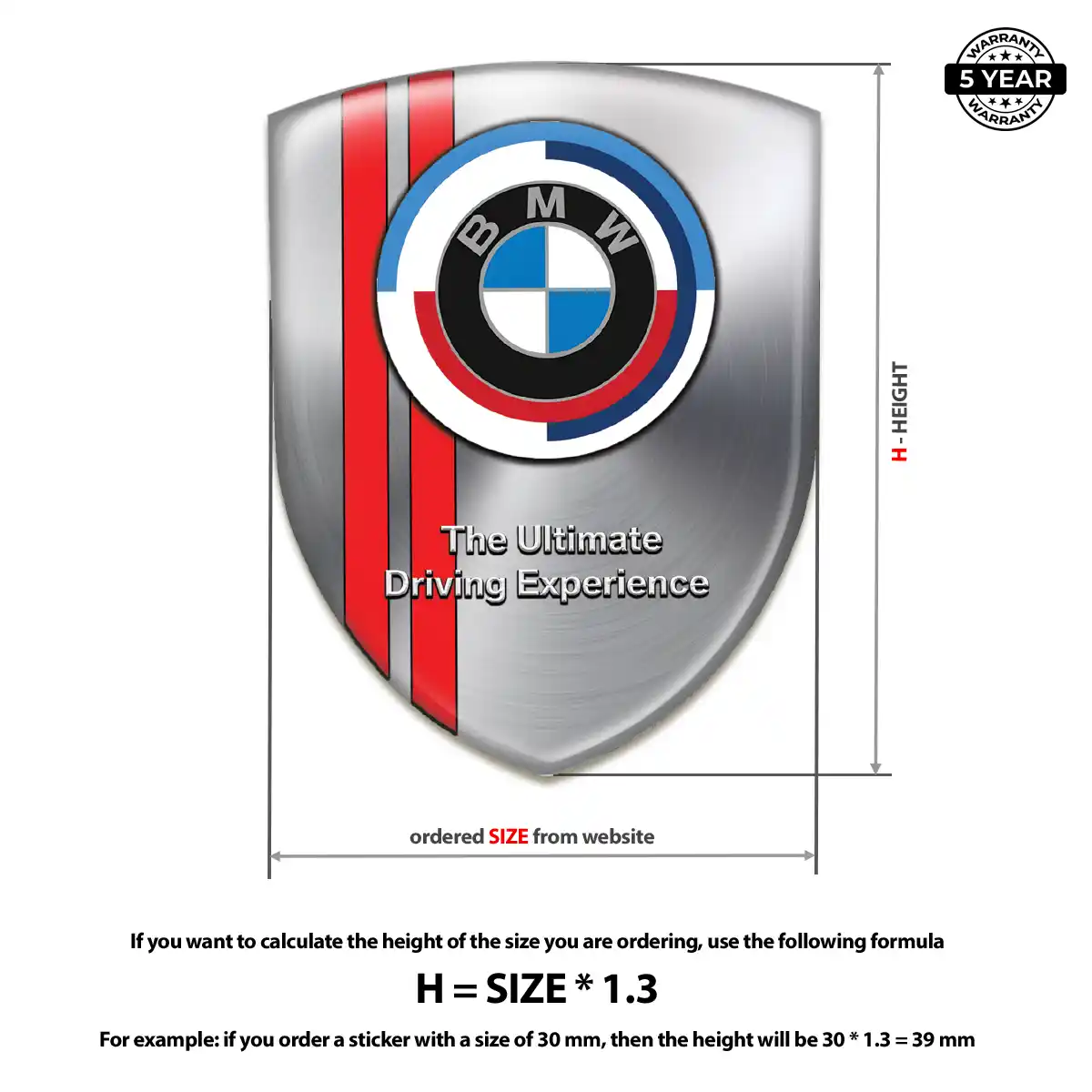 BMW Emblem Badge Superior Craft