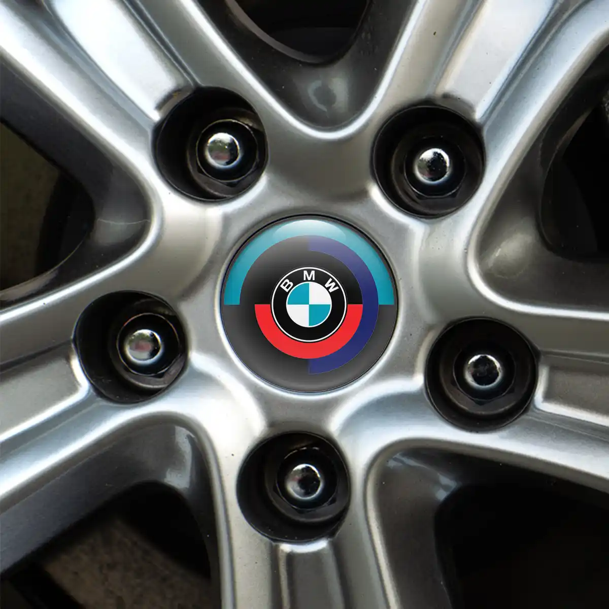 BMW Emblem Center Hub Cap Self-Adhesive Stylish Design
