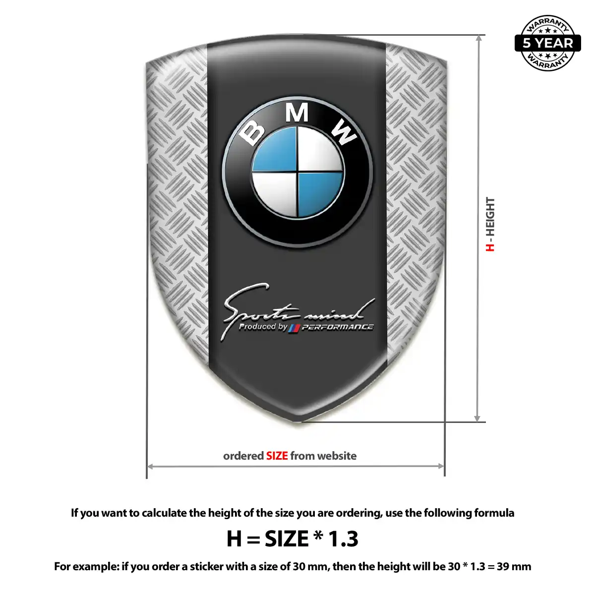 BMW Emblem Crest Deluxe Edition
