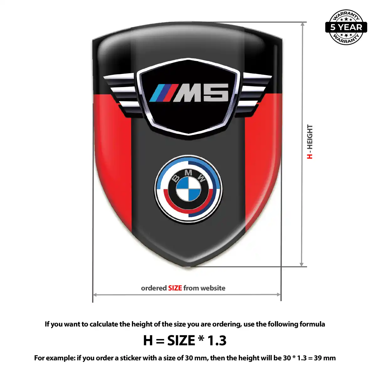 BMW Emblem Crest Exclusive Series