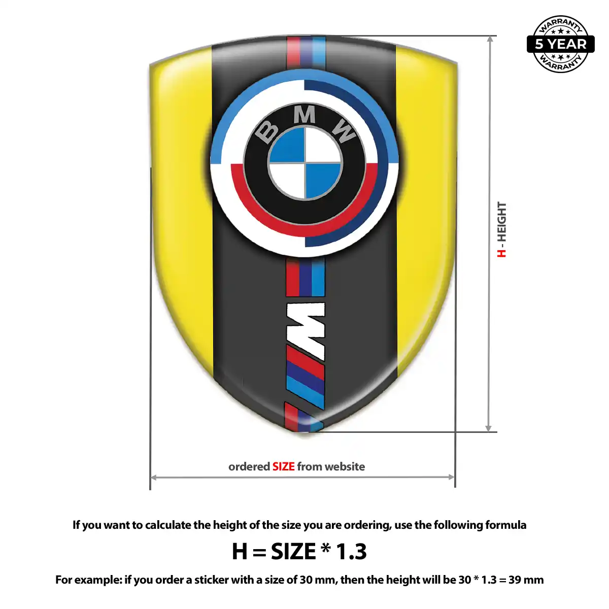 BMW Emblem Crest Prime Quality