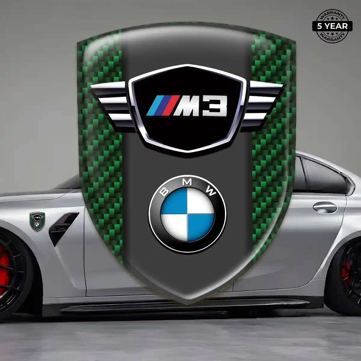 BMW Emblem Crest Refined Design