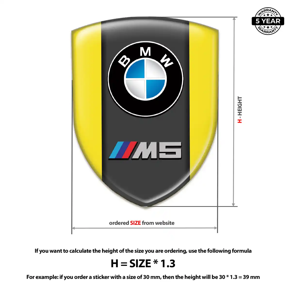 BMW Emblem Logo Badge Exclusive Series